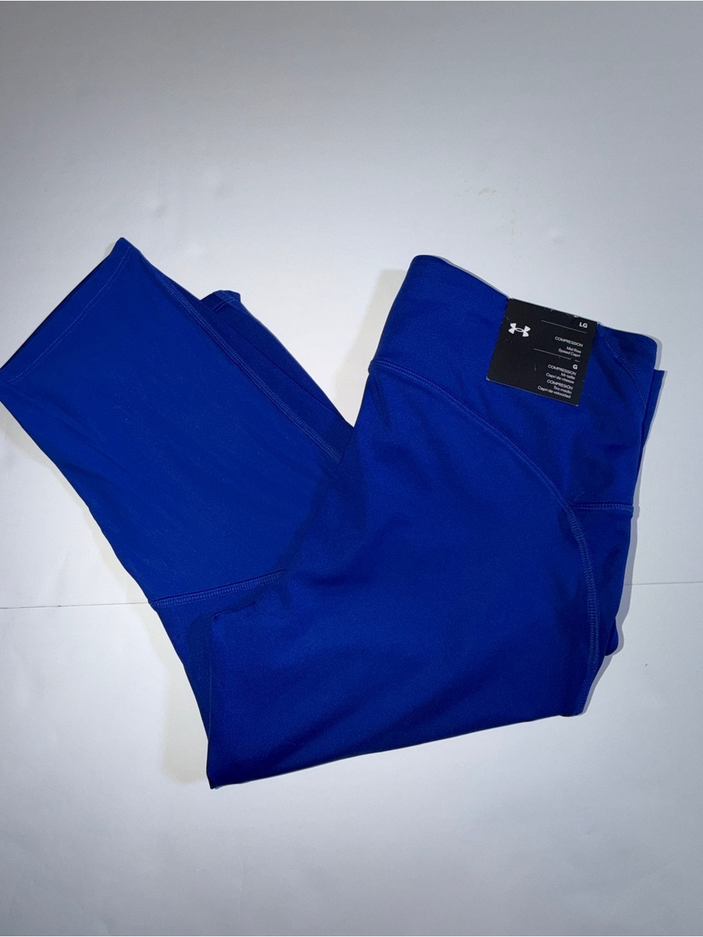 Under Armour Bright Blue Compression Capri Leggings